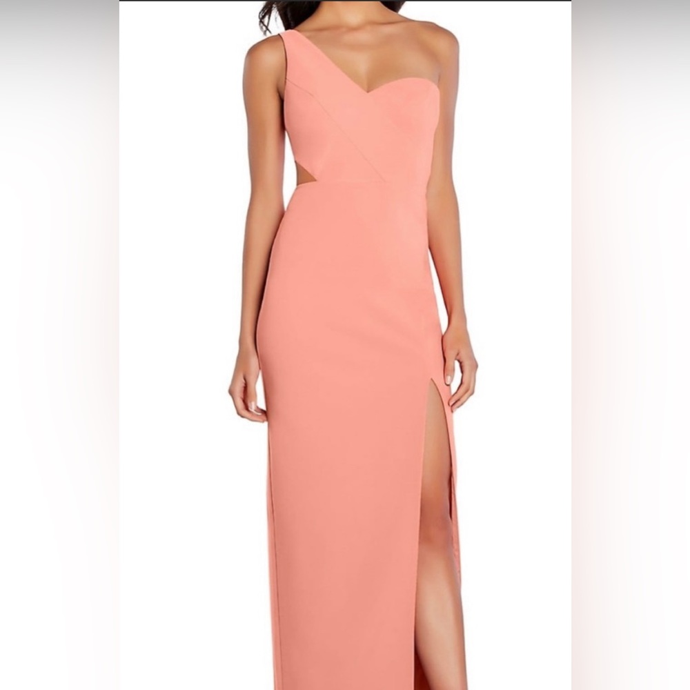 2/$20 NWT Aidan Mattox one shoulder dress size 4